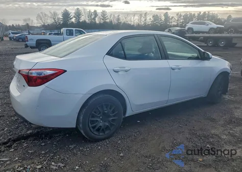 2016 Toyota Corolla L из США, поврежденный, VIN 2T1BURHE8GC671322